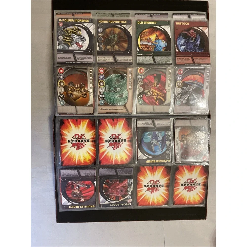 135 Cards | Bakugan Mixed Metal‎ Card Lot | Battle Brawler Binder